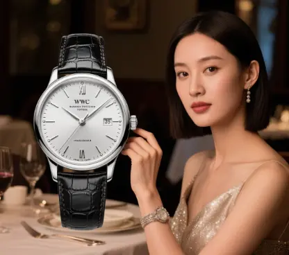 万国表大概多少钱一只带钻的手表(万国钻石手表价格解析)