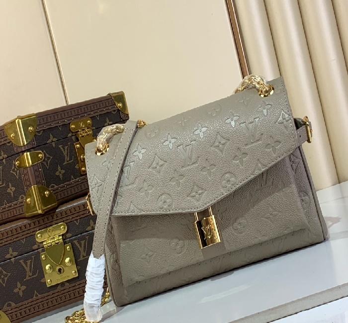 LV女包顶级原单复刻独家实拍📷【ANYTIME FLAP BAG 手袋】 m14604 黑色 m14973 灰色 (压花)
