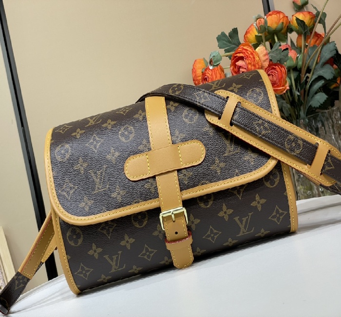 LV女包顶级原单复刻独家实拍📷【中古圆桶腰鼓包】 51369老花/黄皮