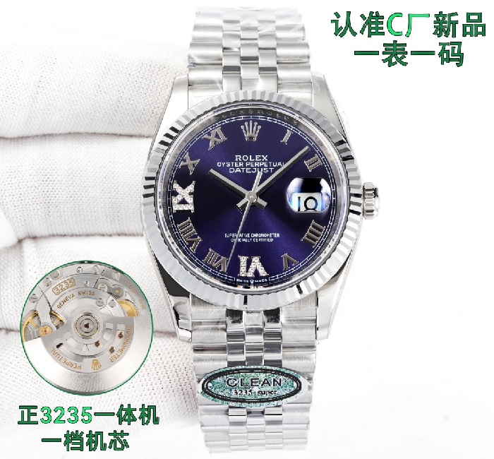劳力士 ROLEX 日志系列 CM2 最新推出，定制版一表一码，热门款式 直径 36mm日志 3235机 