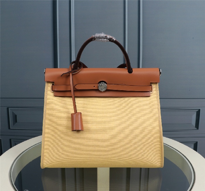 （奶白）🔥🔥<strong>爱马仕</strong>Hermès Herdag 进口防水帆布系列出货🔥🔥
