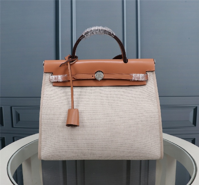 (杏色麻布)🔥🔥<strong>爱马仕</strong>Hermès Herdag 进口防水帆布系列出货🔥🔥