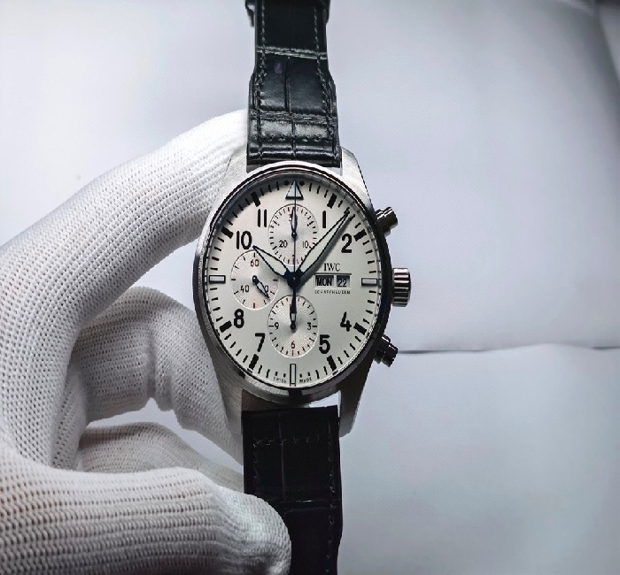 经典臻品升级V2版驰骋高空 分秒必“真”】万国 IWC3777飞行员计时系列
