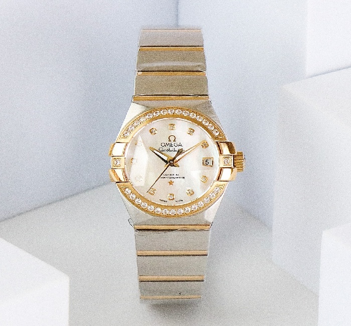 欧米茄 OMEGA 🎮N9 双鹰星座系列 27mm 女神腕表！星座系列 