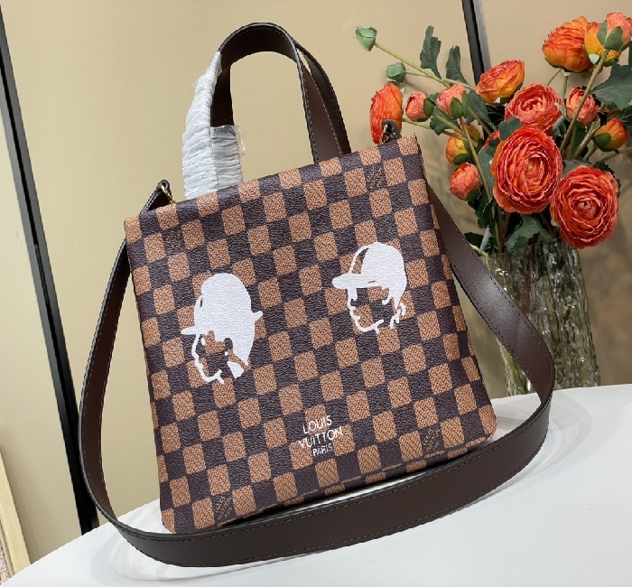 顶级原单复刻独家实拍📷【Shopper 中号手袋】N40810 咖啡格/人像