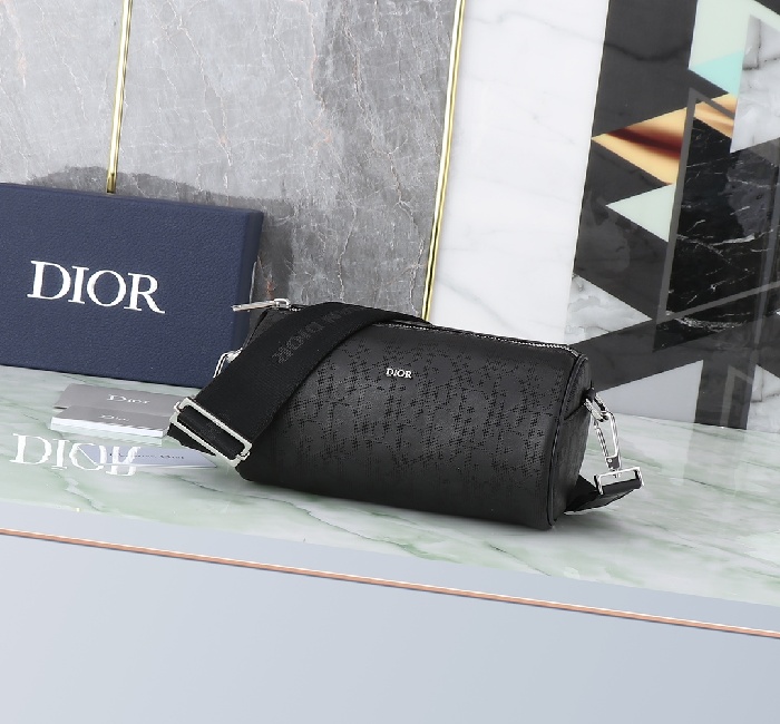 迪奥 ROLLER DIOR OBLIQUE男士肩背斜挎包/圆筒包【配专柜正品盒子】