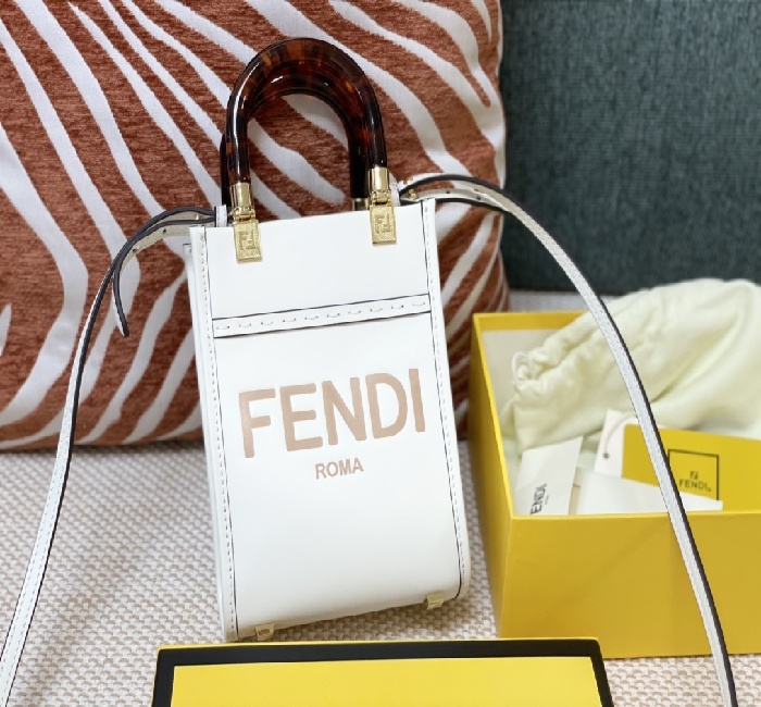 FEND1 Sunshine迷你玳瑁手提斜挎小可爱