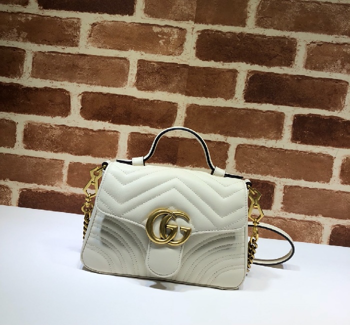 GUCCI新款专柜品质，古驰古奇女包古驰顶级原单货，实物实拍！547260米白
