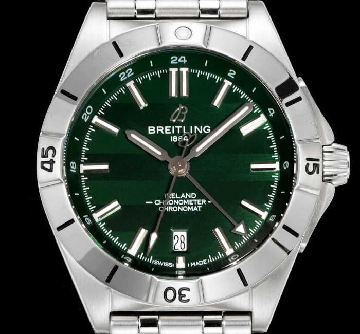 百年灵BREITLING，机械计时系列A32398101M1A1